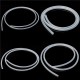 1M 2mm Odorless Transparent Silicone Hose Food Temperature-Resistant Tube