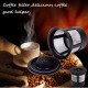 1Pcs Stainless Mesh Black Reusable Single Cup Keurig Solo Filter Pod K-Cup Coffee