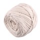 2-5mm Cotton String Twisted Cord Crafting Macrame Rope Decor Hand Braided Wire