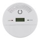 2 IN 1 Carbon Monoxide Smoke Alarm Sensor Toxic Gas Leak Detection Alarm