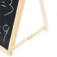 2 in1 Wooden Blackboard Whiteboard Childrens Drawing Writing Art Chalk Board