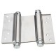 2 pieces 4 Inch Double Open Hinge Hardware Kitchen Gate Saloon Cafe Door