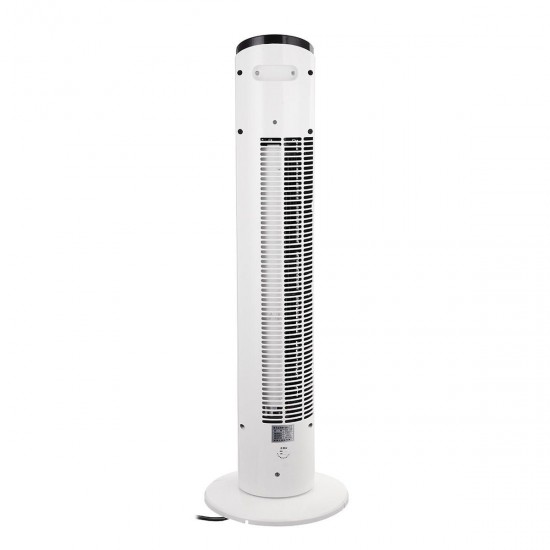 2000W 220V PTC Adjustable Heating Electric Heater Home Air Warmer Tower Fan Remote Control