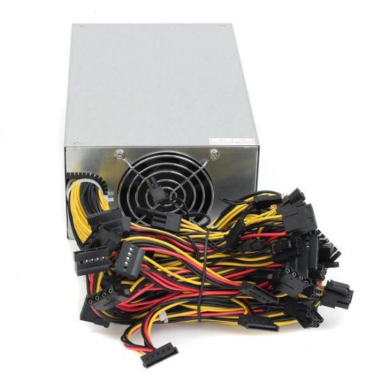 2000W Bitcoin Mining Miner Power Supply Mining Machine with 2 Fan