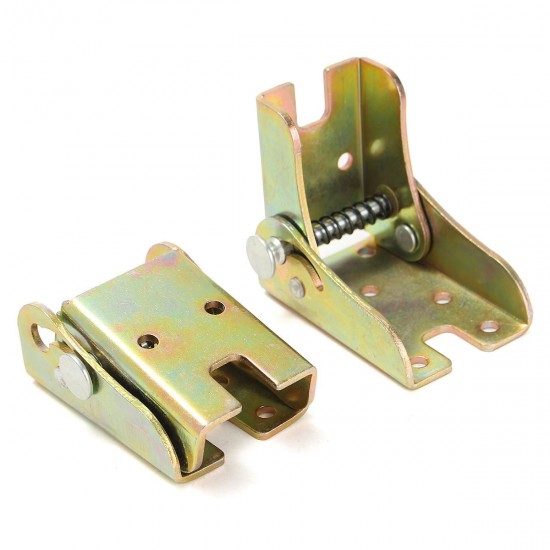 20Pcs Furniture Folding Feet Hinges Self Lock Zinc Alloy for Table Leg Bracket