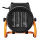 220V 2KW Industrial Fan Heater Electric Heater Fan Tilting Round for Industrial Workshop Garage