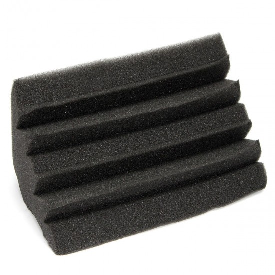 24x12x12cm Acoustic Foam Sponge Bass Trap Corner Wall Studio Soundproof Sound Absorption