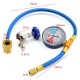 250PSI Recharge Measuring Hose Gauge Valve Refrigerant Pipe R134A R12 R22