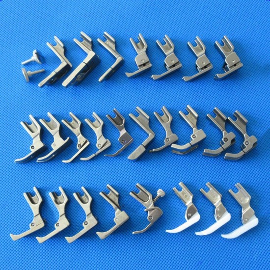 25Pcs Presser Foot Set for JUKI DDL-5550 8500 8700 9000 Industrial Sewing Machine