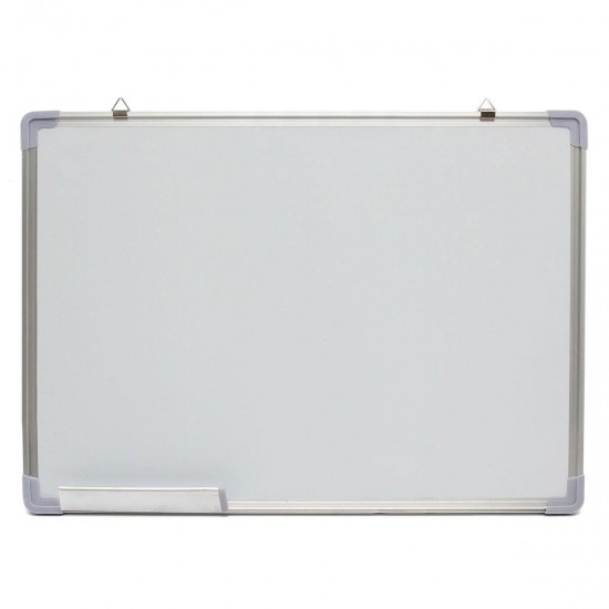 28x20 Inch Magnetic Dry Erase Whiteboard Writing Notice Board Single Side Office School Message