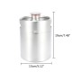 2L 68oz Stainless Steel Bottle Mini Beer Growler Fresh Wine Keg Making Barrels