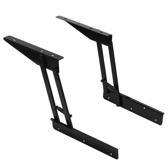 2PCS Folding Lift Up Top Coffee Table Mechanism Furniture Fitting Hinge