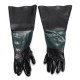 2Pcs 24Inch 60cm Rubber Gloves Replacement with Particles For Sandblast Cabinets