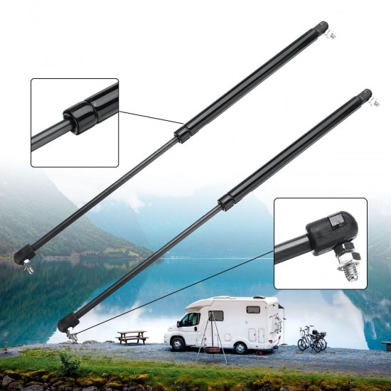 2Pcs 60cm Car Rear Tailgate Boot Gas Struts Supports Shock Lifter For Caravan for Camper Trailer