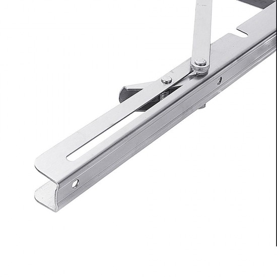 2Pcs 8/10/12/14/16 Inch Folding Triangle L-Shaped Storage Shelf Support Bracket Stainless Steel