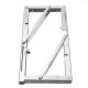 2Pcs 8/10/12/14/16 Inch Folding Triangle L-Shaped Storage Shelf Support Bracket Stainless Steel