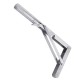 2Pcs 8/10/12/14/16 Inch Folding Triangle L-Shaped Storage Shelf Support Bracket Stainless Steel