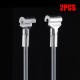 2Pcs Cobra Head Gallery Hanging Nylon Steel Cable for Click Rails Decorations