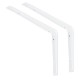 2Pcs Reinforced Wall Hanging Braces Shelf Bracket Heavy Duty Cabinet Shelves Supporter