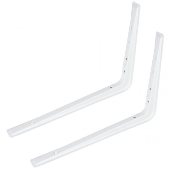 2Pcs Reinforced Wall Hanging Braces Shelf Bracket Heavy Duty Cabinet Shelves Supporter