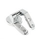 2Pcs Universal Replacement Toilet Seat Bar Hinge Set Chrome Hinges with Fittings