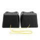 2Pcs/Set Rubber Wheel Chock Chocks Stop Brake Wedges Car Caravan Trailer Truck Block