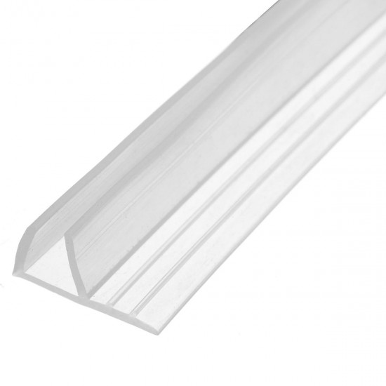 2m Plastic Rubber Bathroom Shower Screen Door Sealing Strip Glass Window Seal Strips