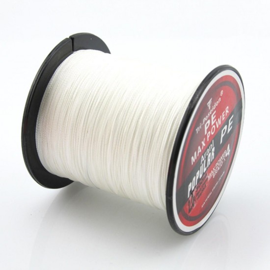 300M Super Strong 4 Strands PE Spectra Braided Wire Fish Rope Sea Fishing Lines 8-60LB