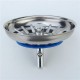 304 Stainless Steel Kitchen Sink Strainer Stopper Waste Plug Sink Filter