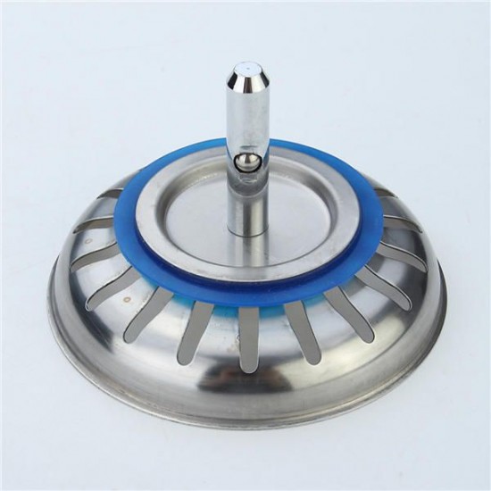 304 Stainless Steel Kitchen Sink Strainer Stopper Waste Plug Sink Filter