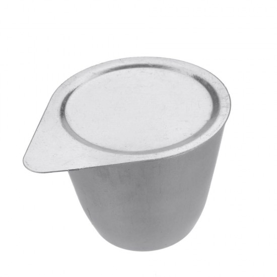 30/50ml Nickel Crucible High Temperature Resistant Container w/ Lid Cover Melting Casting Refining