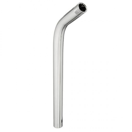 30CM Stainless Steel Shower Head Extension Wall Mounted Pipe