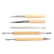 30PCS DIY Pottery Clay Sculpture Carving Modelling Ceramic Craft Tools Kit Clay Sculpting Tool