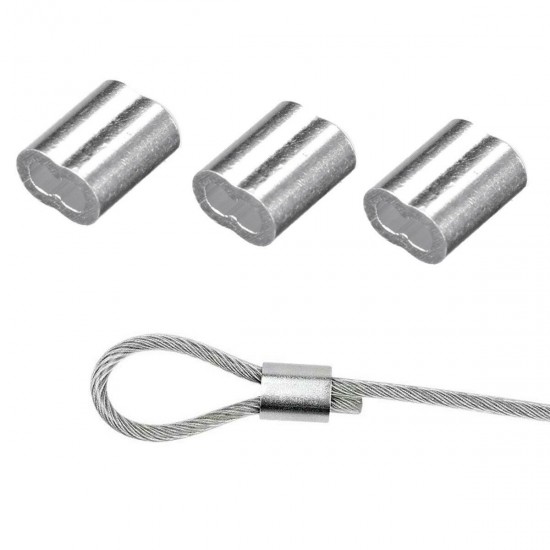 30m Heavy Duty Wire Rope Cable Hooks Stainless Steel Turnbuckle Cord Hanging Kit