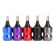 32MM Gear Buckle Tattoo Machine Aluminum Alloy Handle Grips Tubes Magnum Flat Mandrel Tools Kit