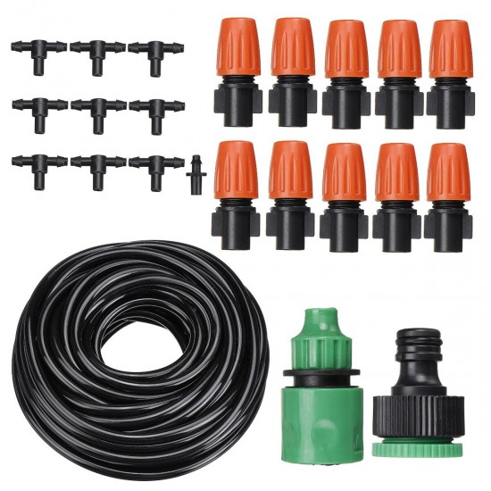 33/133/91/191Pcs Automatic Drip Irrigation Controller System Kit Micro Sprinkler Garden Watering