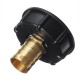 3/4 Inch 1 Inch IBC Tank Adapter Ball Valve S60X6 Thread Cap Garden Hose Connector