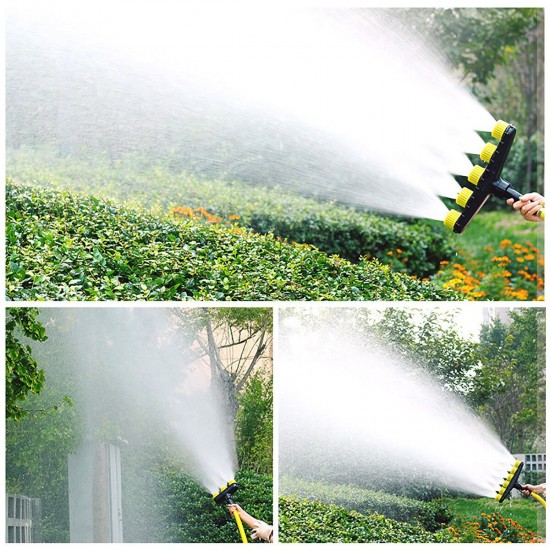 3/4/5/6 Nozzles Atomization Drip Water Sprayer Irrigation Sprinkler Kit for Agriculture Lawn Garden Patio Greenhouse