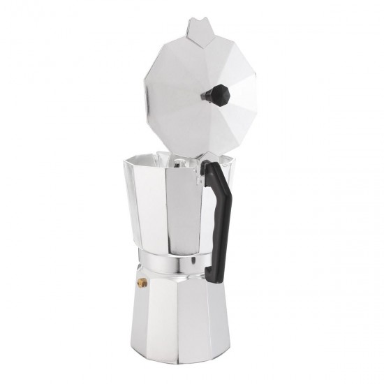 3/6/9/12 Cups Aluminum Espresso Moka Percolator Portable Coffee Maker Stovetop Home DIY
