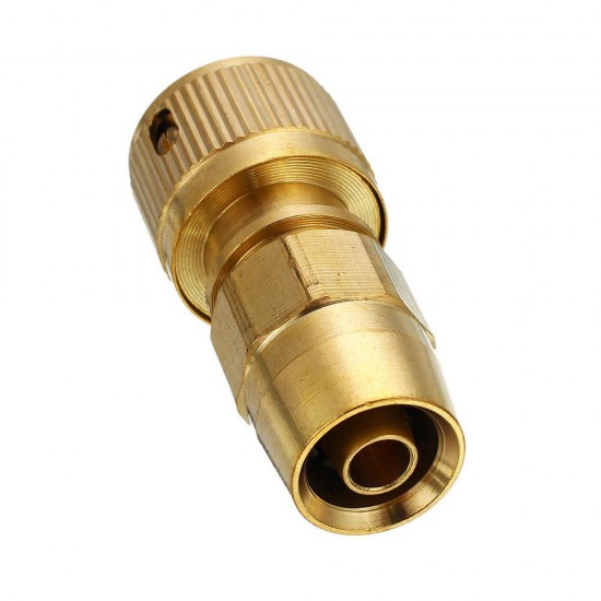 3/8'' Brass Hose Connector Copper Garden Telescopic Pipe Fittings Washing Water Quick Connector Car Wash Clean Tools Quick Connect Adapter