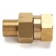 3/8 Inch BSP Brass Pressure Washer Swivel Adapter Male to Female Hose Coulper Fitting