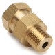 3/8 Inch BSP Brass Pressure Washer Swivel Adapter Male to Female Hose Coulper Fitting