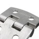 38 x 56mm 316 Stainless Steel Flush Hinges Door Hinge Polished Silver Hardware