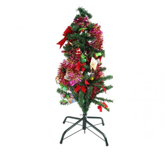 40cm 7ft Metal Holder Base Christmas Tree Stand Green Cast Iron Stand Decorations