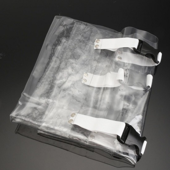 40cm PP Clear Dental Chair Dustproof Unit Mat Cushion Foot Cover Pad Plastic Protector