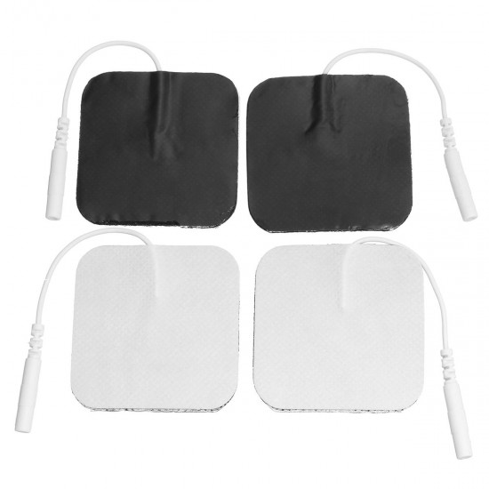 40pcs Replacement Tens Electrode Pad Pads EMS 5x5cm White Cloth