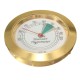 43mm Diameter Precision Analog Hygrometer Moisture Meter For Tobacco Cigar Humidor