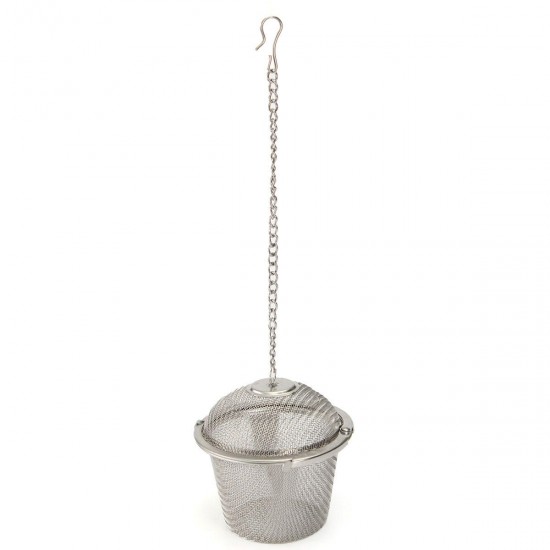 4.5/8.5/11cm Stainless Steel Reusable Mesh Herbal Ball Tea Spice Strainer Teakettle Filter