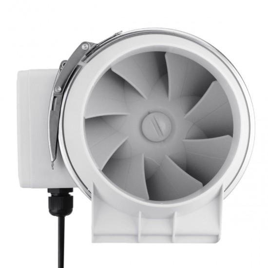 4/6/8 Inch Ventilation Inline Extractor Fan Window Wall Kitchen Toilet Exhaust Blower45W 75W 135W