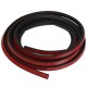 4M Small D Shape Car Truck Motor Door Hollow Rubber Seal Weather Strip 10x8mm